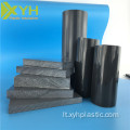 Pilka kieta PVC strypas Tamsiai pilka PVC juosta